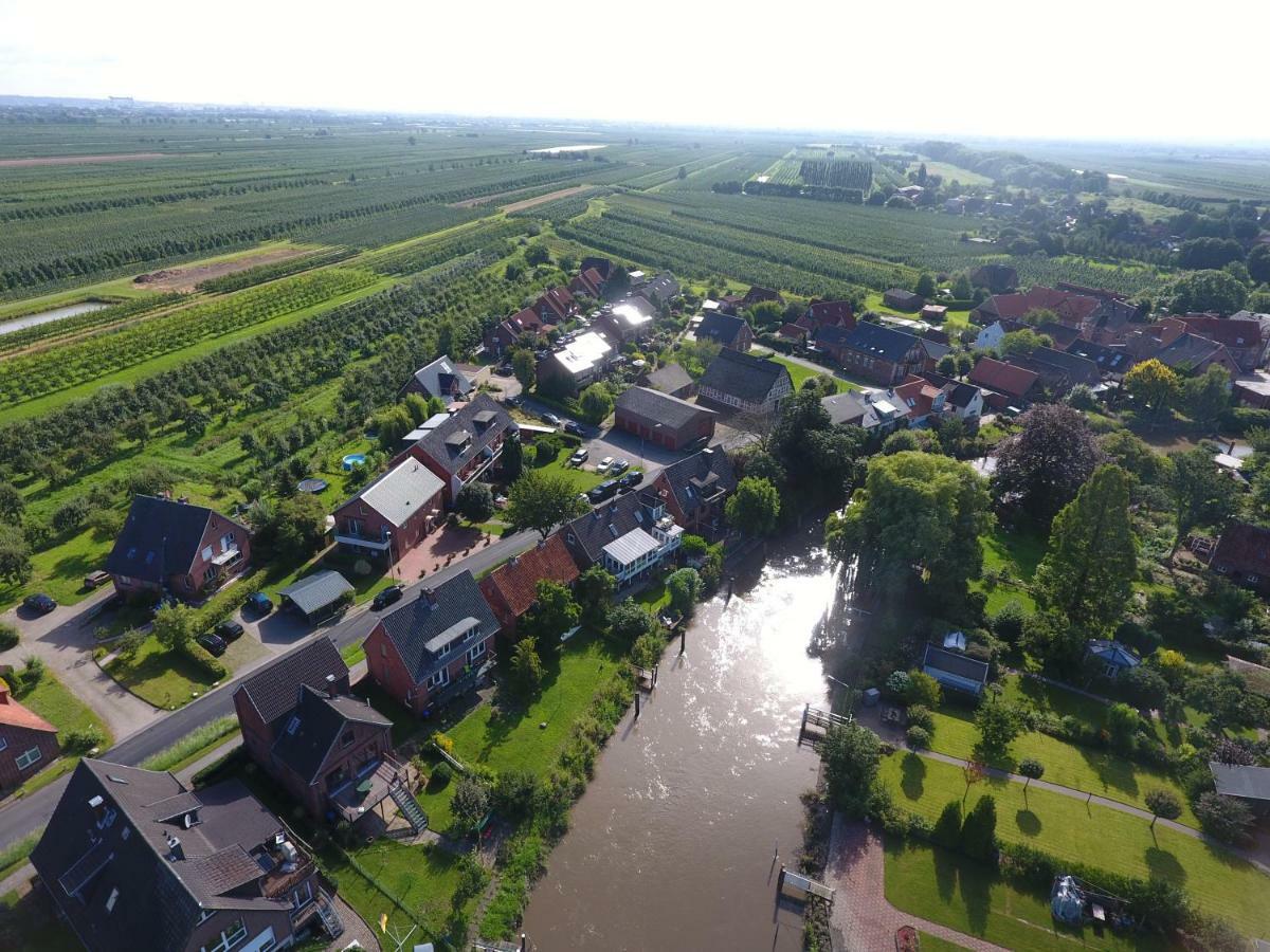 Deichkroenchen Ferienwohnung Altes Land Hamburg Jork Zewnętrze zdjęcie
